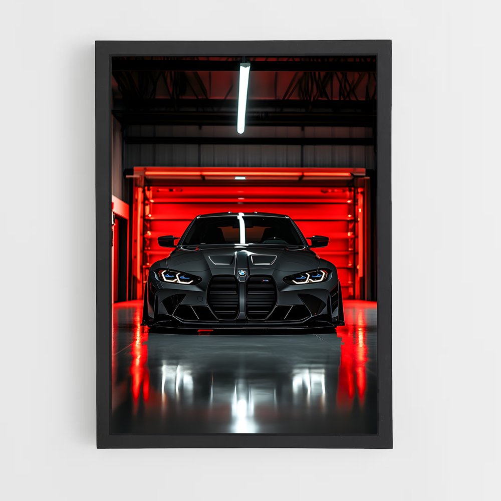 Poster Competition Rugissement – affiche BMW (vue 2)